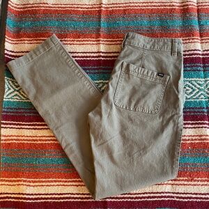 Olive Prana Organic Cotton Pants